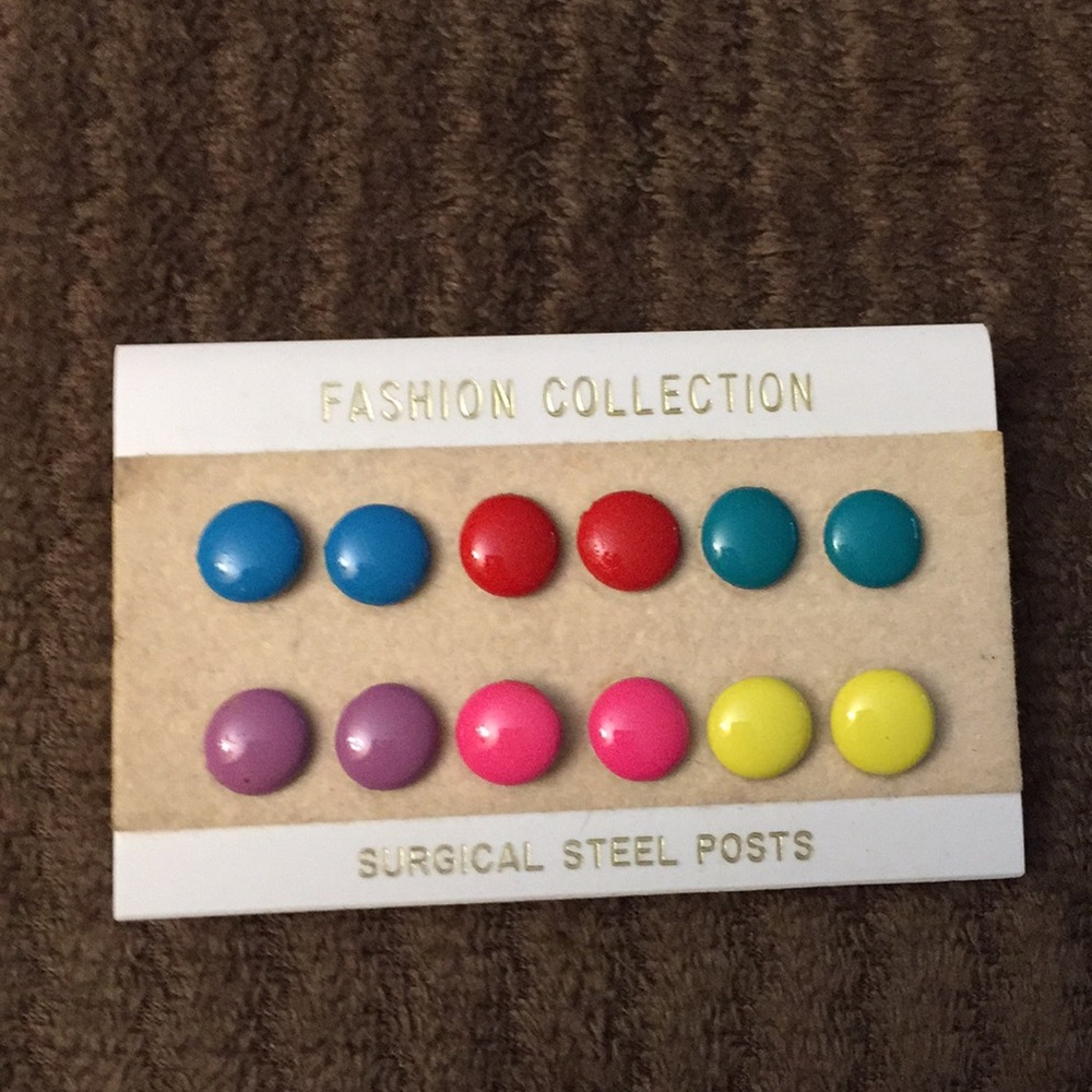 {Vintage} bundle of three pairs of Earrings - Picture 2 of 4